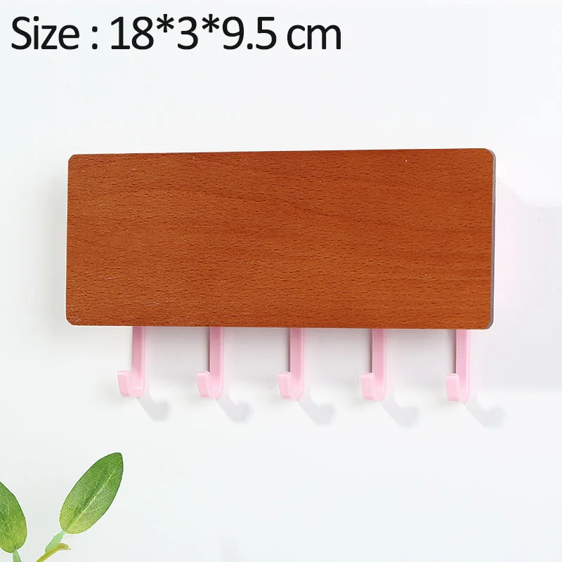 

New Wall-hung Type Wooden Decorative Wall Shelf Sundries Storage Box Prateleira Hanger Organizer Key Rack Wood Wall Shelf