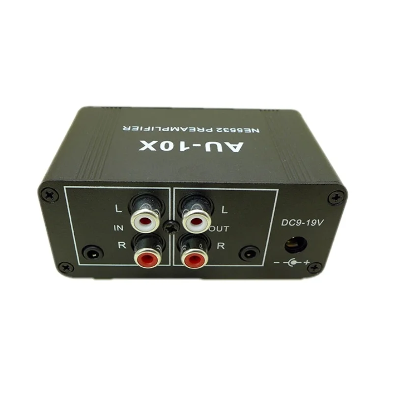 Усилитель наушников усилитель стерео аудио сигнал NE5532 20 дБ RCA 3 5 мм регулятор