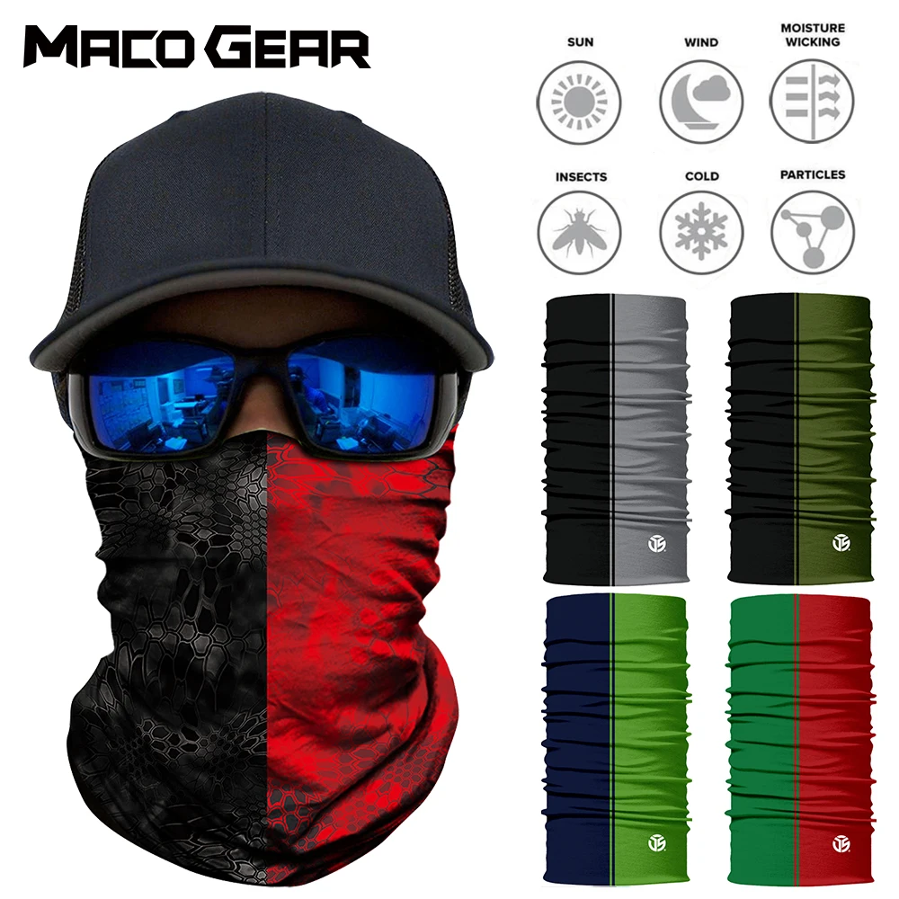 

Summer Seamless Bandana Sports Bicycle Face Mask Hunting Ski Cycling Running Hiking Fishing Snowboard Breathable Scarf Women Men