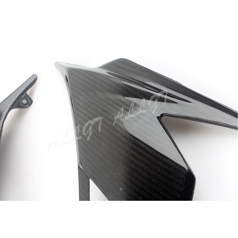 Боковой светильник покрытие обтекателя защита хомута 3K углеродное волокно