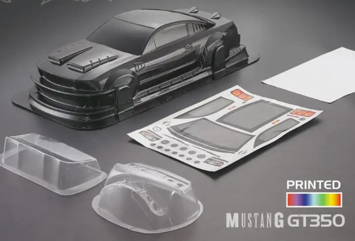 Масштаб 1/10 RC дрифт Onroad внутренний корпус 1966 Ford Mustang GT 200 мм для HPI KYOSHO TAMIYA HSP REDCAT FS