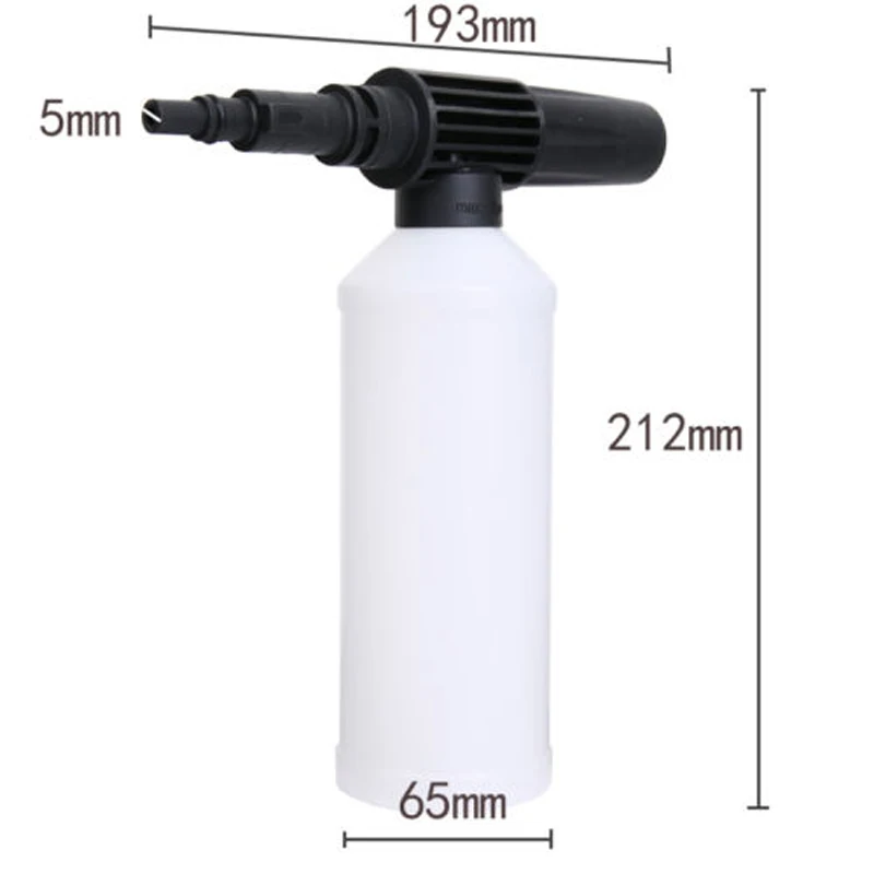 

1pc 450ml Snow Foam Lance Soap Bottle Sprayer For Lavor Connector Pressure Washer Garden Irrigation Fast Shipping