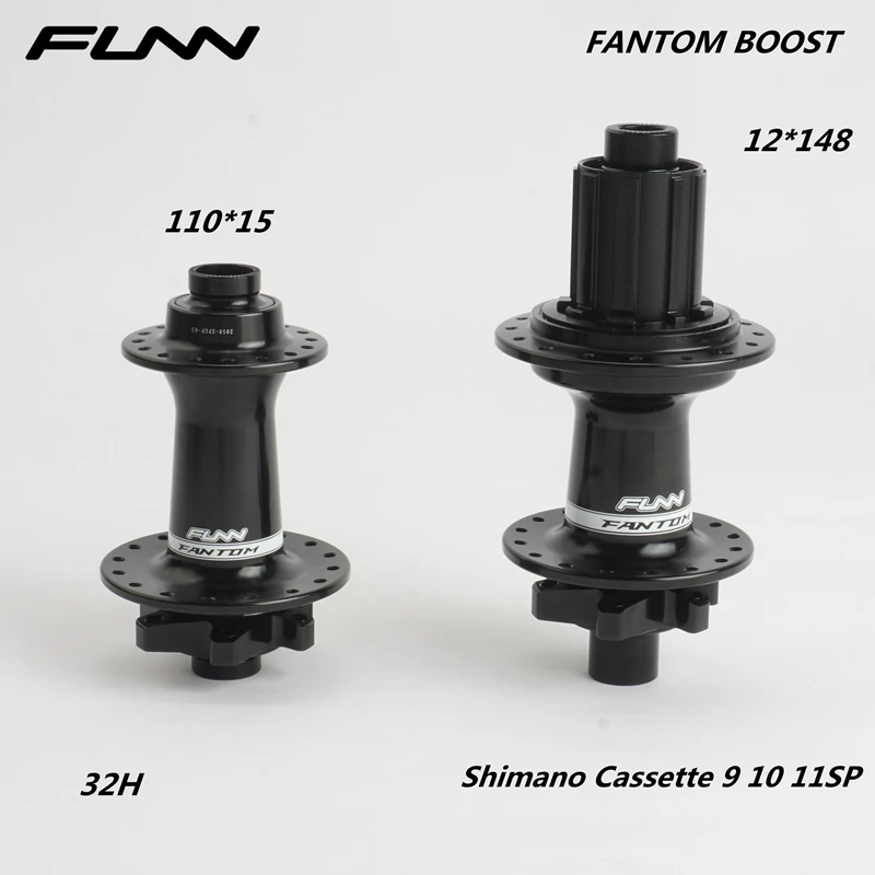 FUNN FANTOM 102T BOOST HUB MTB горный велосипед 4 уплотнительных подшипника 110 148 32 отверстия