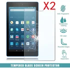 2 шт. закаленное стекло для защиты экрана планшета для Amazon Fire HD 8 (2016) Alexa Противоударная закаленная пленка с защитой от царапин