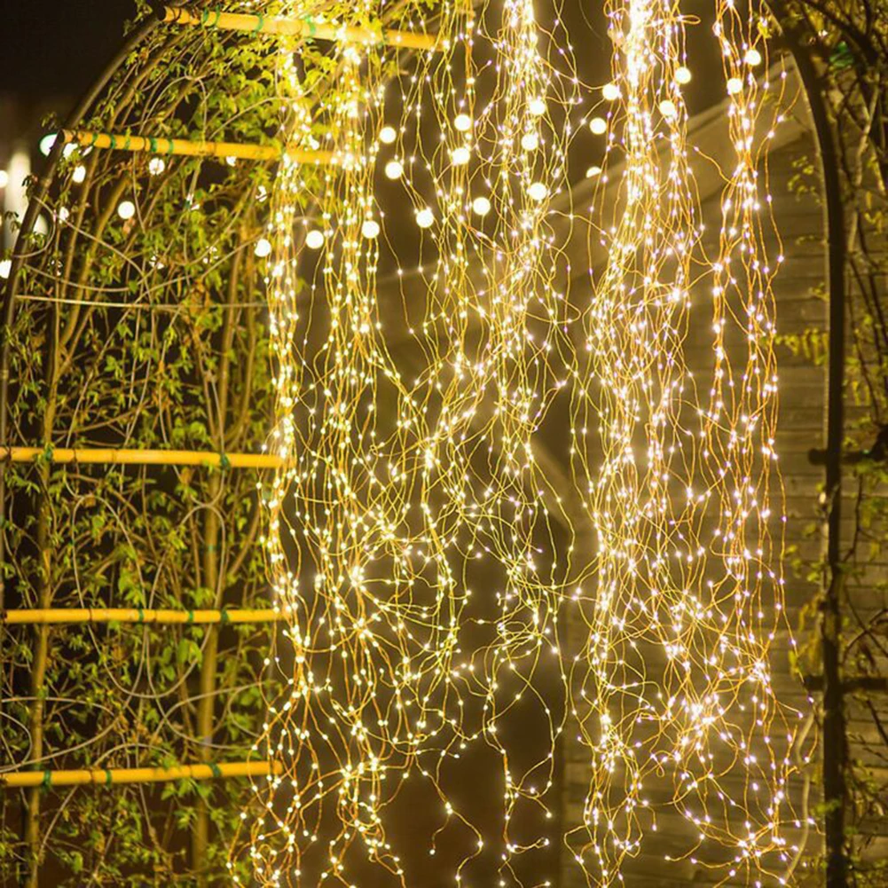 

LED Light String Fairy Lamp Outdoor Waterproof Fairy Lamp for Holiday Party Garden Room Romantic Wedding Decoration