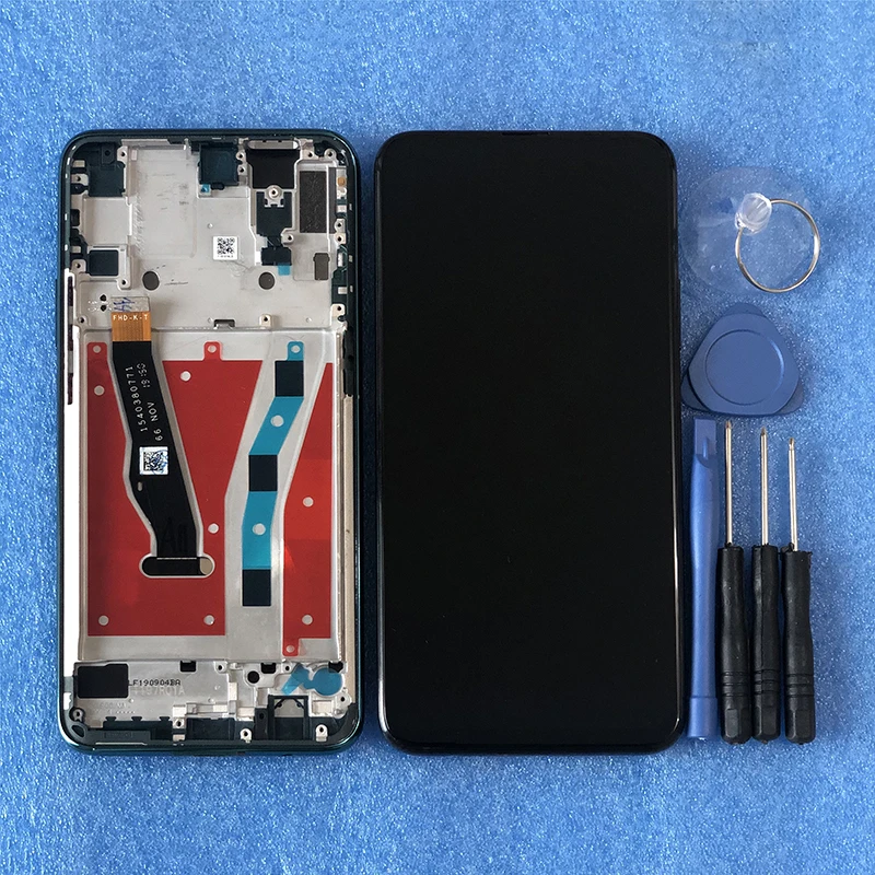 Axisinternational для 6,5" huawei Enjoy 10 Plus STK-AL00 STK-TL00 ЖК-экран рамка+ сенсорная панель дигитайзер инструменты
