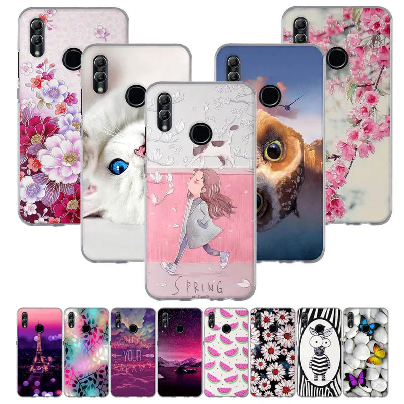 Чехол huawei P Smart, мягкий силиконовый чехол на заднюю панель, чехол для huawei P Smart, POT-LX3, POT-LX1 чехол для huawei Honor 10 lite
