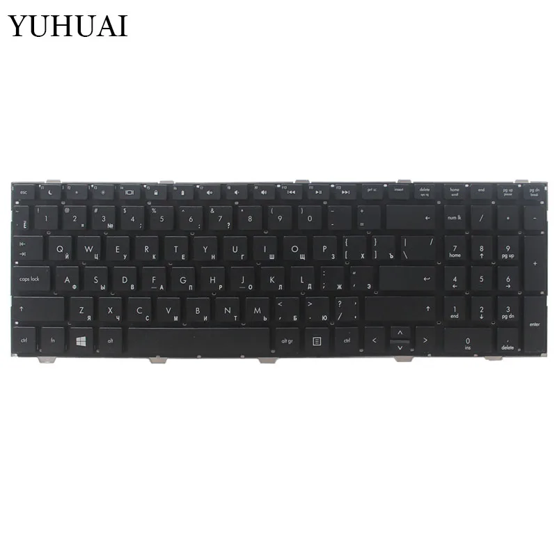 Новая русская клавиатура для ноутбука hp probook 4540 4540S 4545 4545S 4740 4740S noframe Black RU