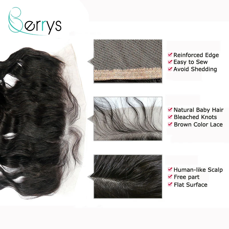 Бразильские свободные волнистые человеческие волосы 3 шт. пучки с 13x4 кружевными