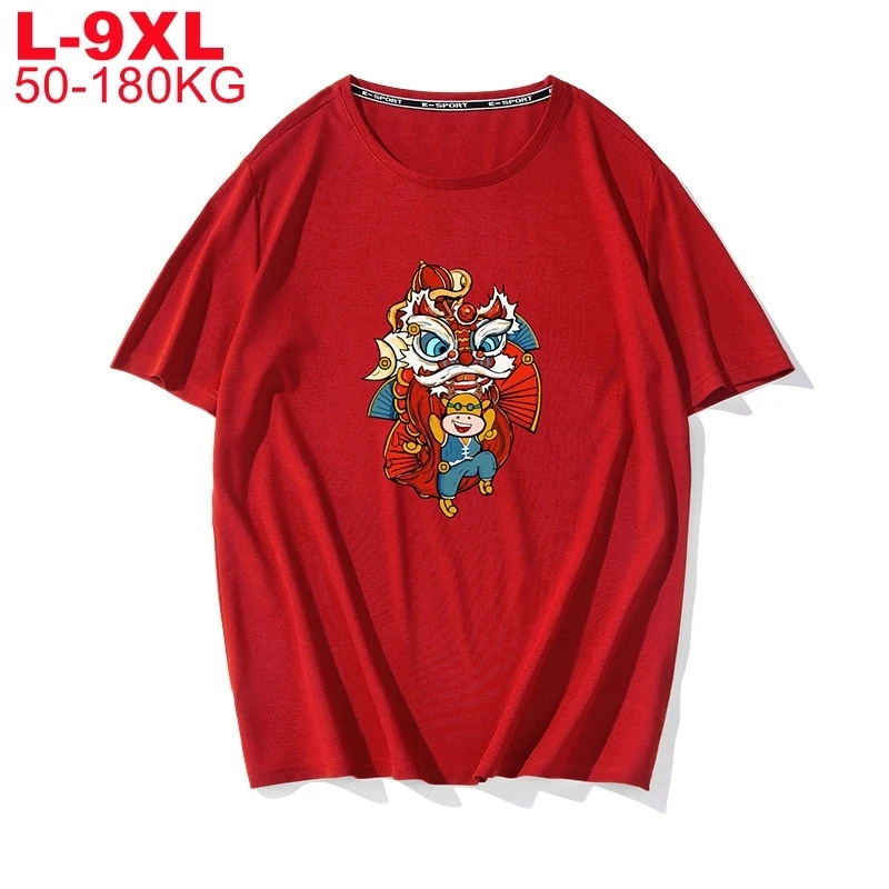 

Большой Размеры 7xl 8xl 9xl мужские летние шелковые модные футболки для девочек Повседневная футболка с короткими рукавами для мужчин футболка ...