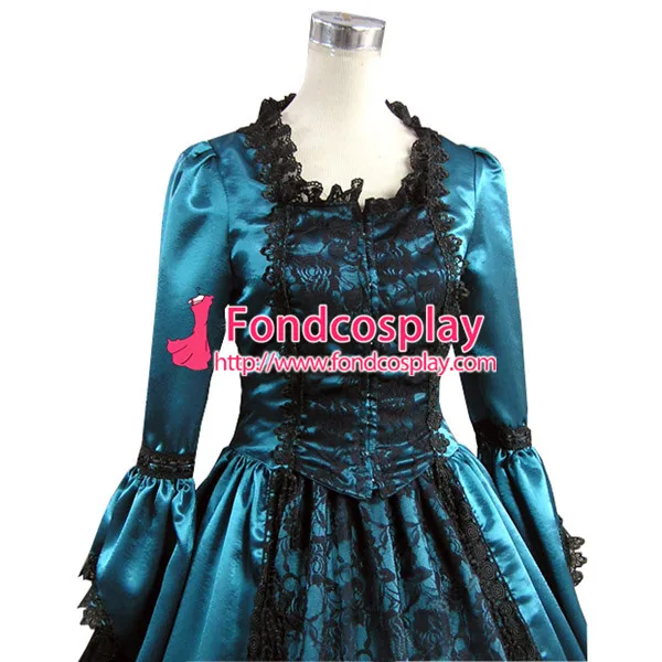 

Gothic Lolita Punk Medieval Gown Ball Long Evening Dress Jacket Tailor-made[CK1394]