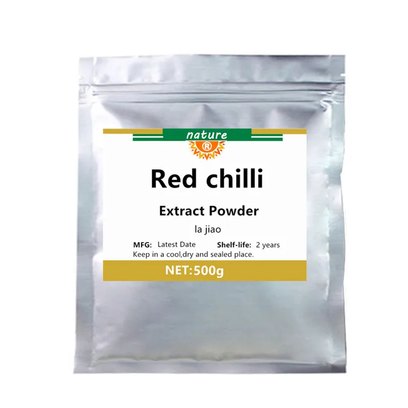 

100% Natural Red Chilli Extract Capsicum Extract Powder,Lose Weight,burns Fat,Relieve Pain Inflammation,Improve Immunity