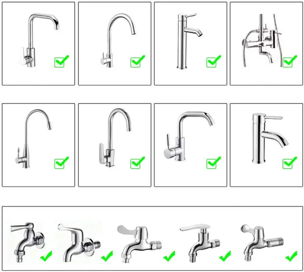 3 Режимы работы крана Аэратор со съемными гибкий кран насадка для душа диффузор