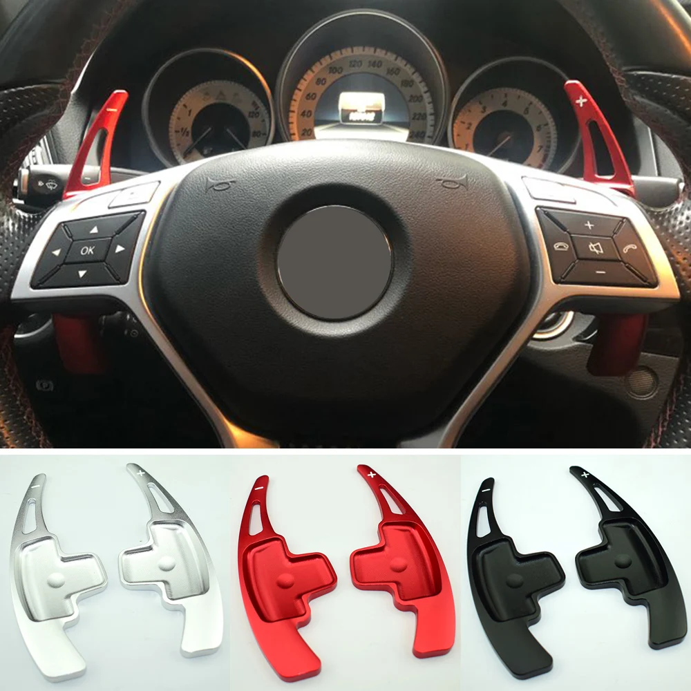 Для Mercedes Benz A B M Class W176 W246 GLK SLK CLA GLA автомобильный удлинитель рулевого колеса