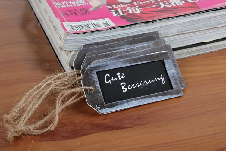 5 шт. деревянная бирка деревянные доски с одним лицом подвеска для изготовления