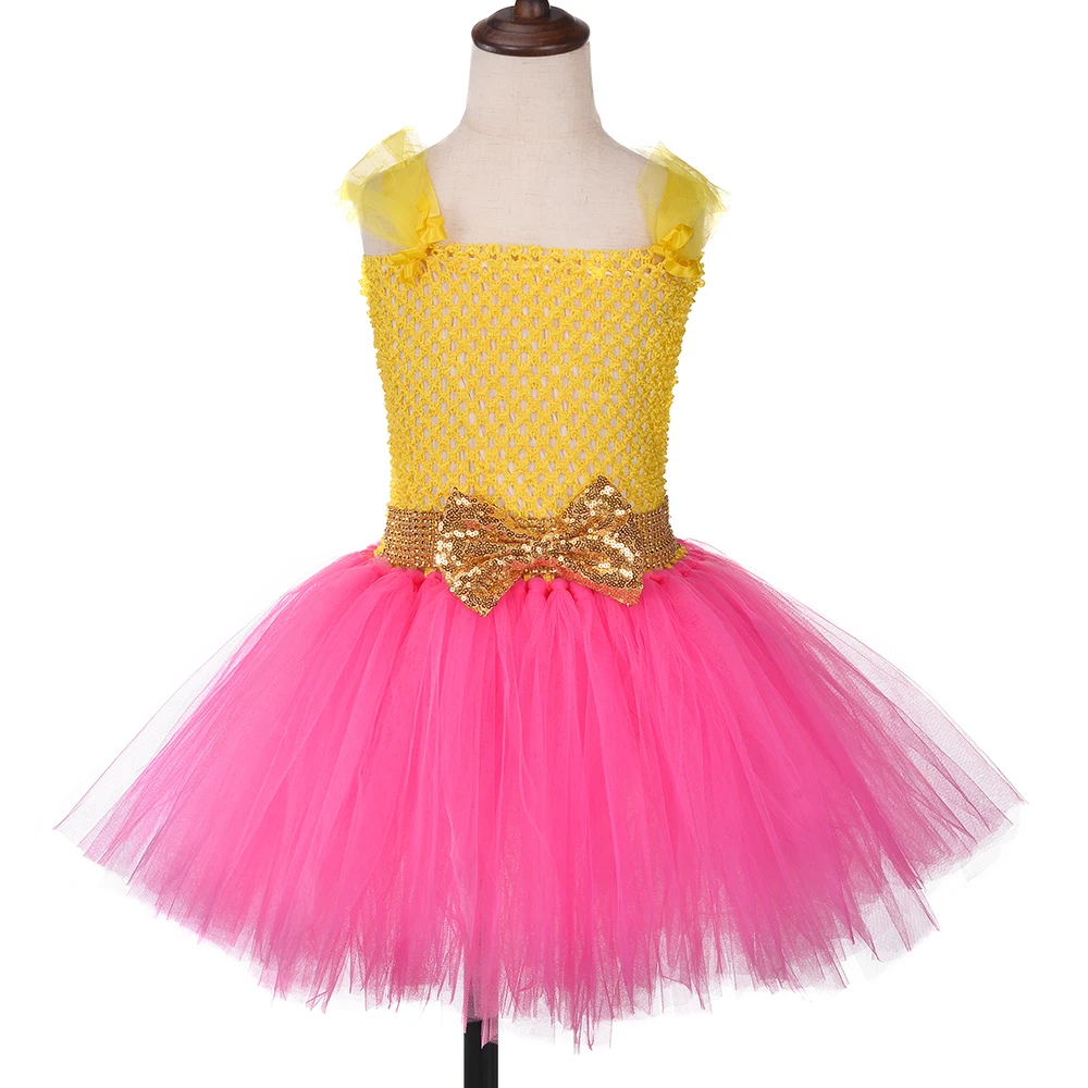 Платье принцессы для девочек Лига Легенд Платье-пачка с головной повязкой милых