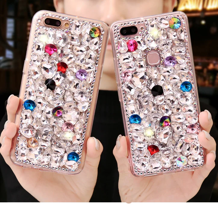 

Sunjolly for Samsung Galaxy A02S Case A20 A30 A20E A50 A40 A70 A70S A60 A80 A90 A12 A10S A20S Phone Case Diamond Cover coque