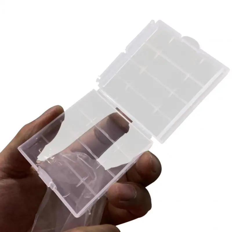 Водонепроницаемый пластиковый контейнер для батарей сумка чехол AA/AAA коробка