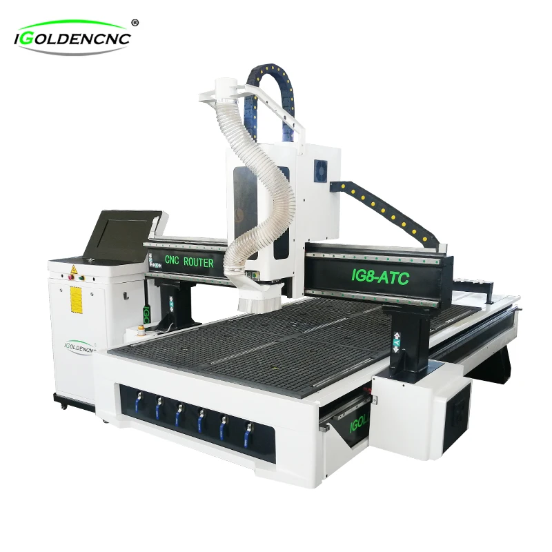 3d дерево CNC ATC гравировальный линейный авто инструмент изменение 1325 фрезерный