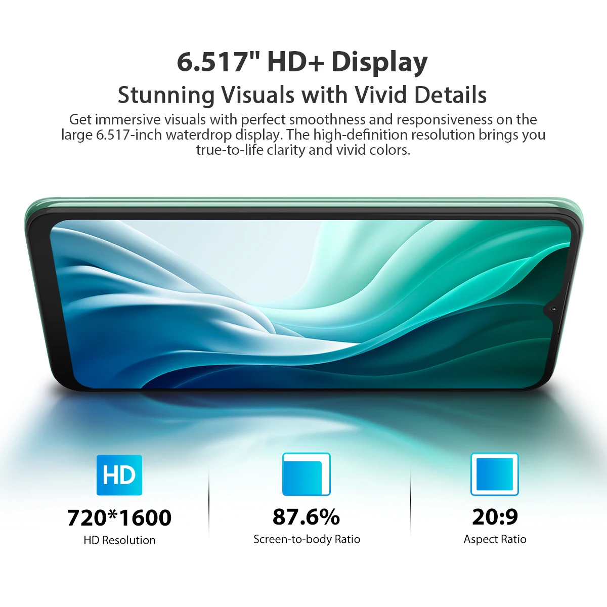 blackview a70 pro android 11 smartphone 6 517 screen t310 quad core 4gb ram32gb rom 5380mah 13mp rear camera 4g mobile phone free global shipping
