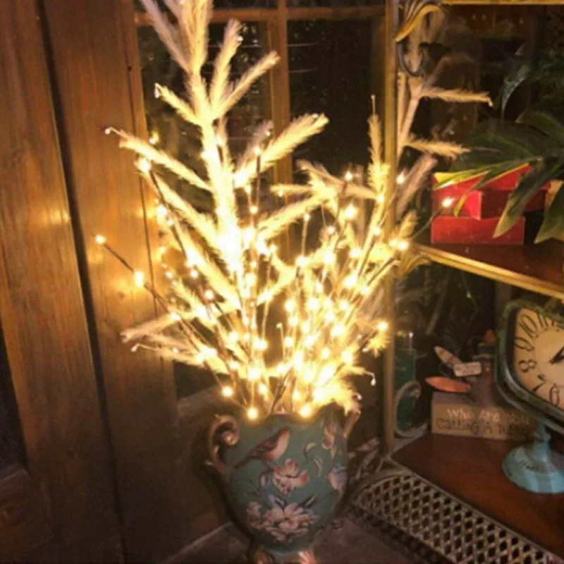 

Tree Branch Light Simulation Tree Branch LED Lights Room Bedroom Layout Night Light Decorative String Lights EJ