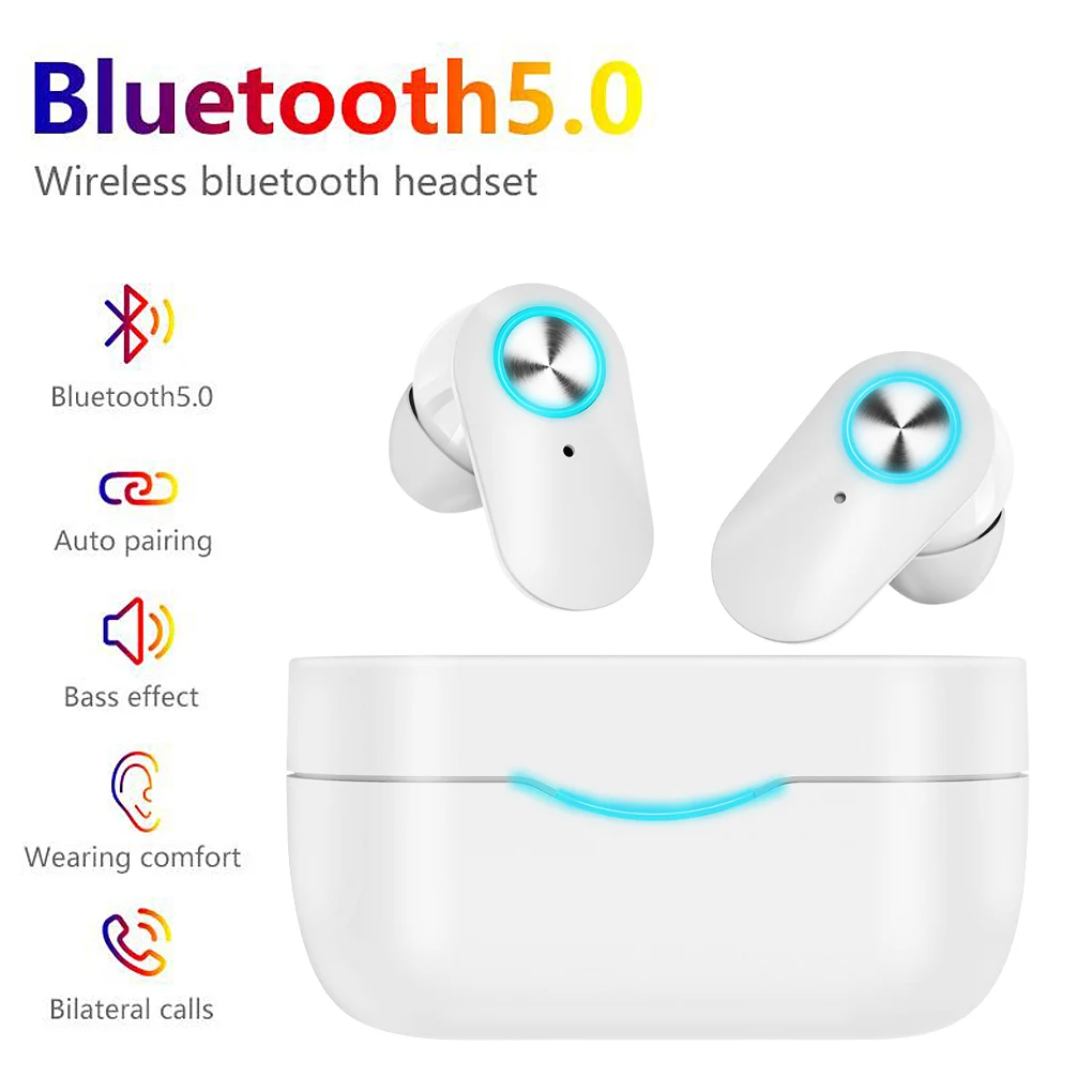 

TWS-наушники S320 с поддержкой Bluetooth 5,0 и сенсорным управлением