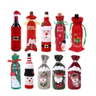 25 видов рождественских подарков, чехол для винной бутылки, держатель для новогодних подарков, рождественские украшения для дома вечерние праздничный обеденный стол, Рождество