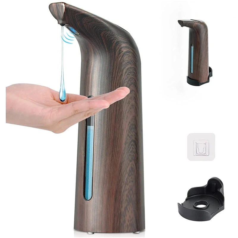 

Automatic Soap Dispenser, Touchless Soap Dispenser With Clear Window 400ML Liquid Wall Mounted Soap Dispenser
