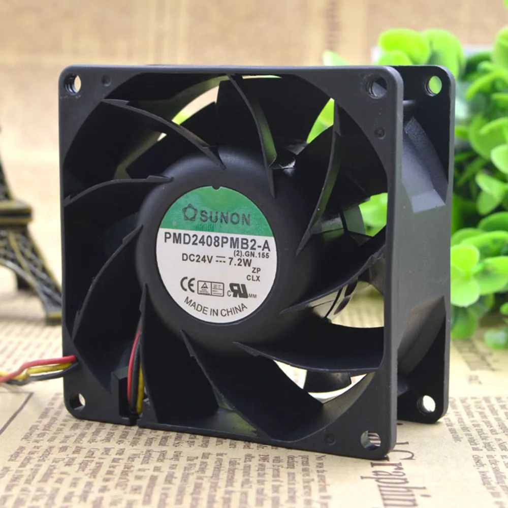 Для Sunon PMD2408PMB2 A DC 24v 7 2 w кулер для процессора радиатор осевые Охлаждающие