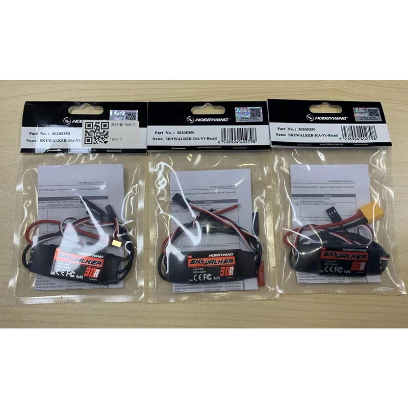 Оригинальный Hobbywing Skywalker 30A ESC контроллер скорости с UBEC для RC FPV Квадрокоптер