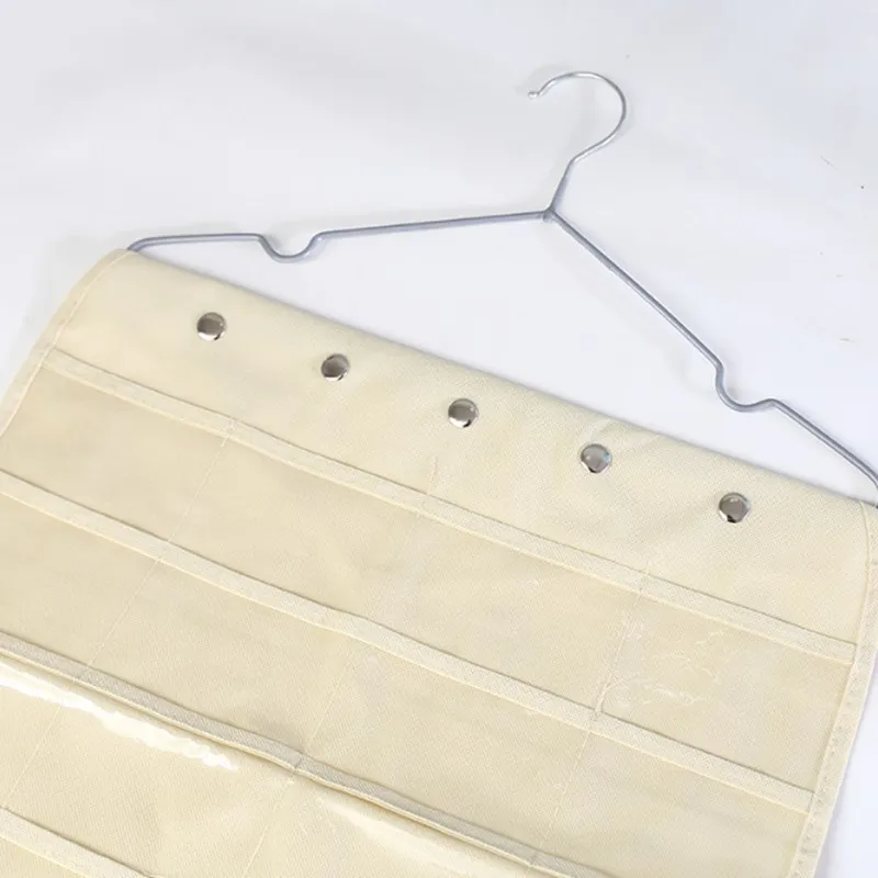 40 сетчатых карманов висячая сумка для хранения серьги кольца органайзер