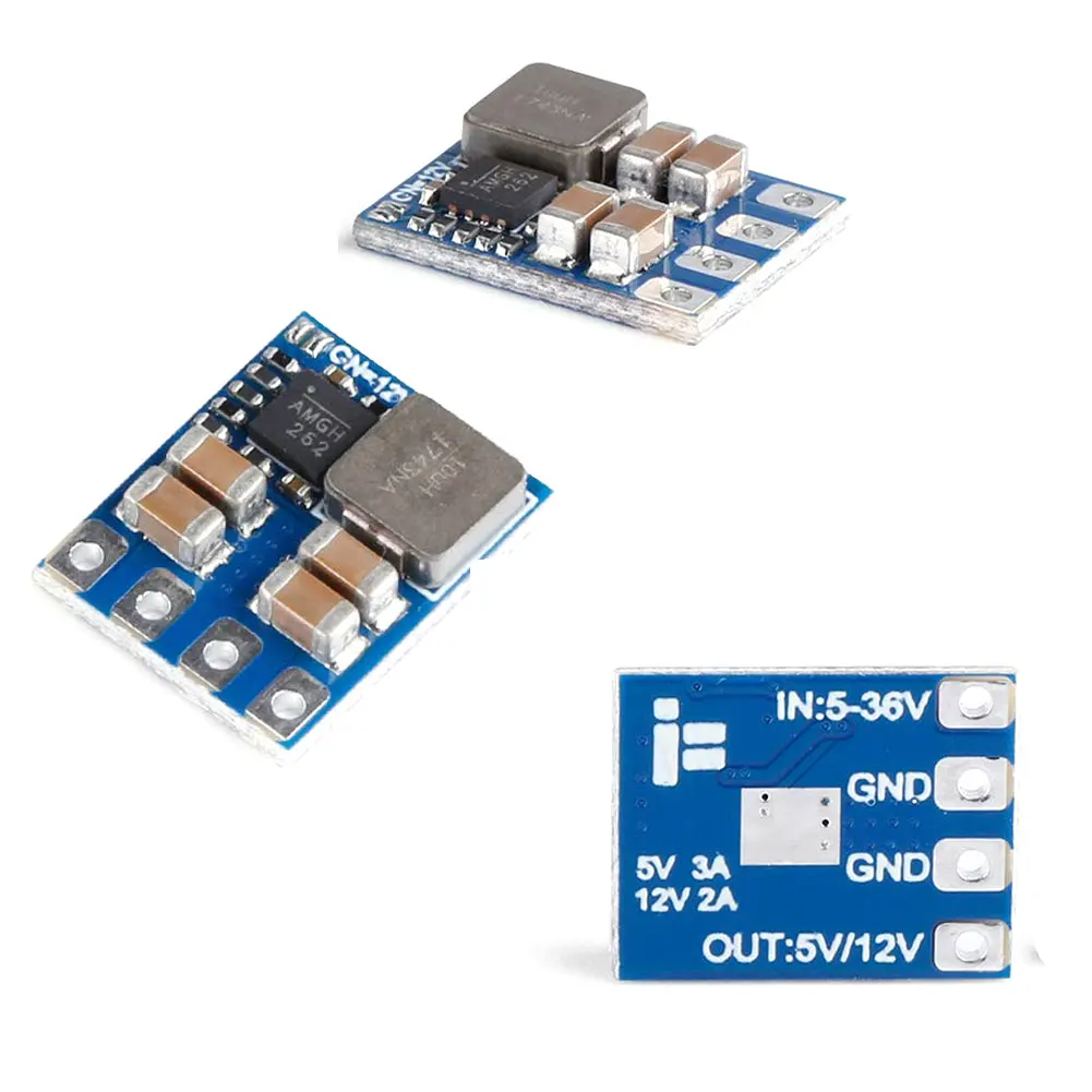 

3PCS Voltage Regulator Power Supply Module 5V/2A 12V/3A 2-8S BEC Filter Module Power Supply Module Voltage Regulator