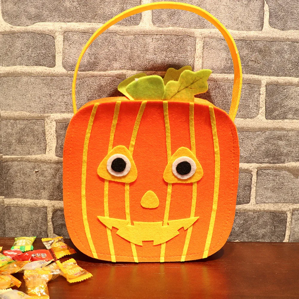 Сумка для конфет на Хэллоуин коробка симпатичная сумка из нетканого материала