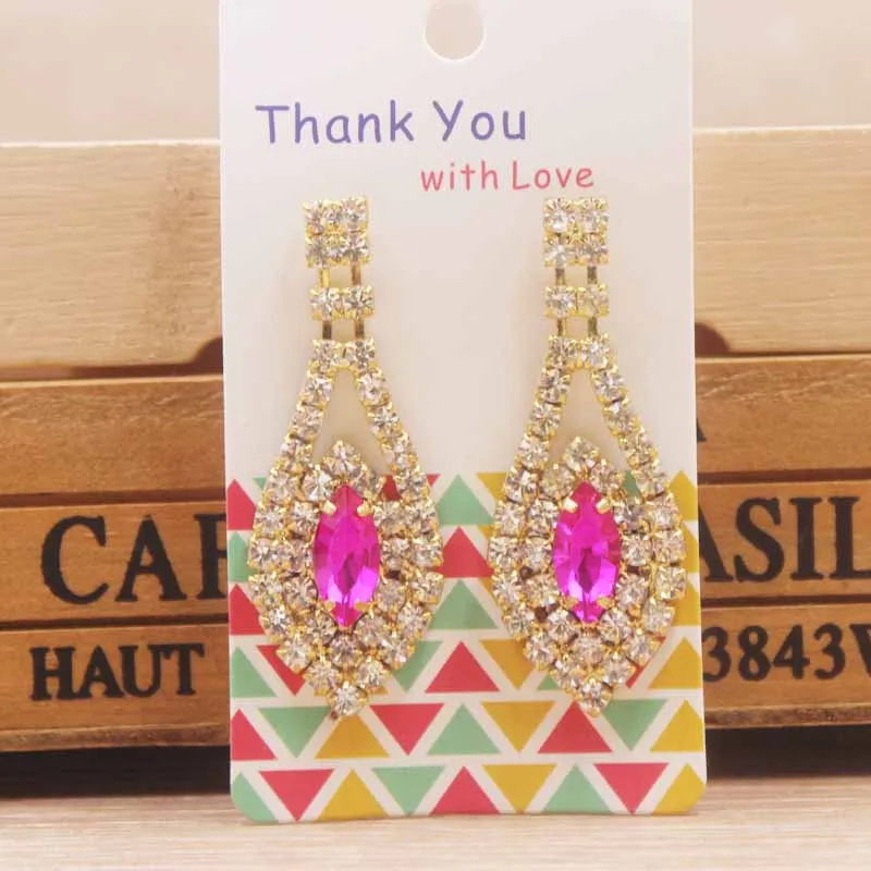 Элегантные зеленые серьги золотые/серебряные свадебные Zerong Стразы висячие