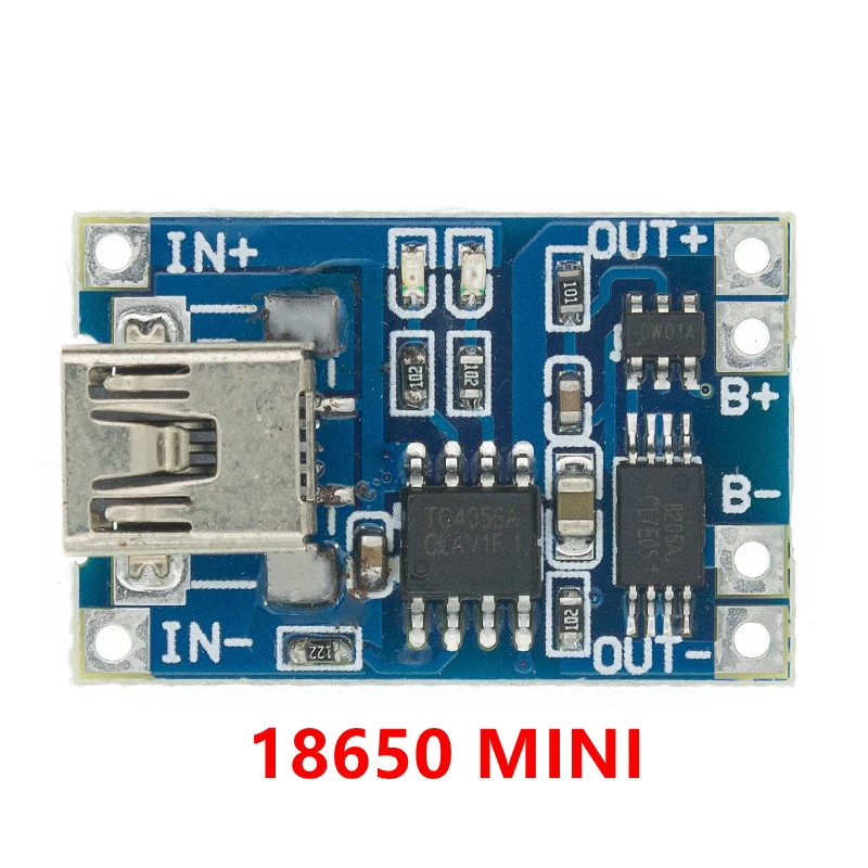 1 шт. type-c/Micro USB 5 В 1A 18650 TP4056 модуль зарядного устройства литиевой батареи зарядная