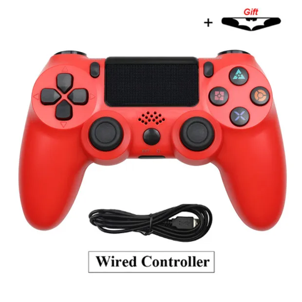 Red2 Bluetooth беспроводной/проводной джойстик для PS4 контроллер подходит для mando ps4 консоль для Playstation Dualshock 4 геймпад для PS3 - Цвет: Red2