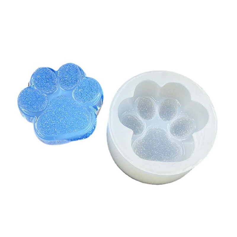 

E9LC DIY прозрачная эпоксидная форма матовая и зеркальная форма для украшения в виде кошки