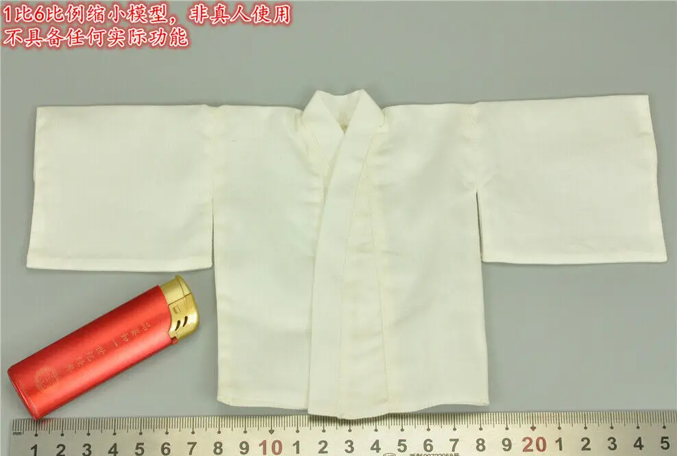 

Масштаб 1/6, EX030C, самурайский Белый Топ, модель для куклы 12 дюймов