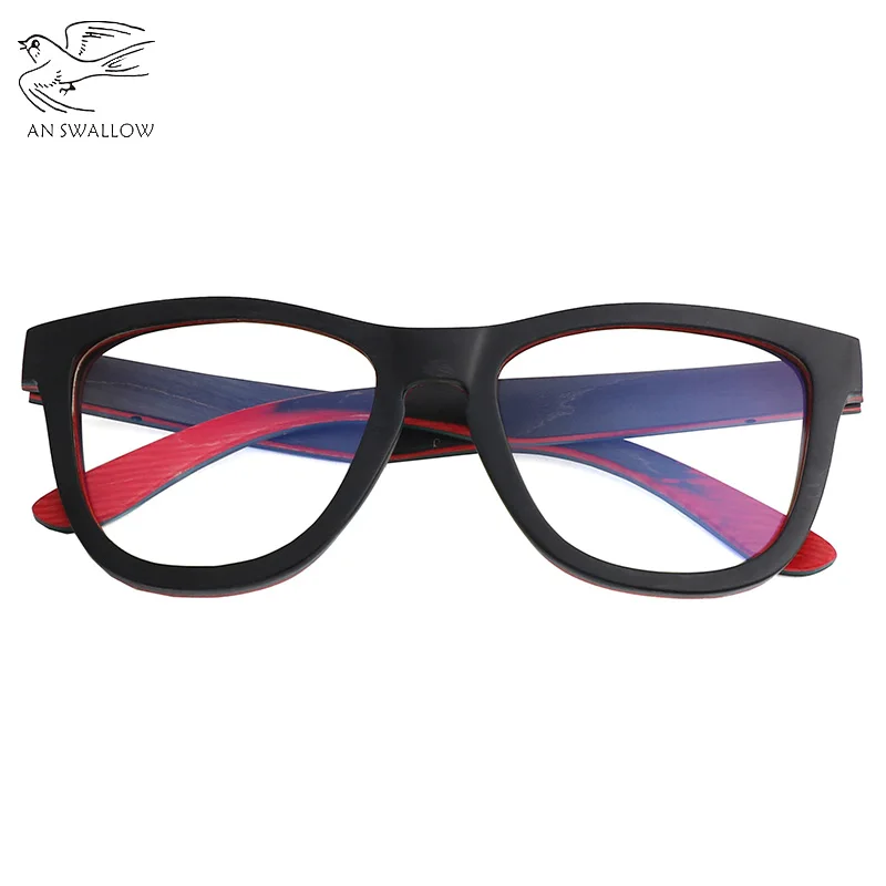 Натуральные мужские деревянные солнцезащитные очки Скейтборд ручной работы