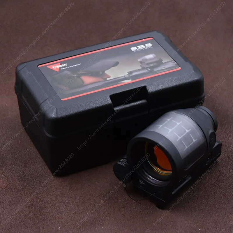 Тактический Trijicon Стиль солнечной энергии 1x Красная точка прицел для 1913 Пикатинни