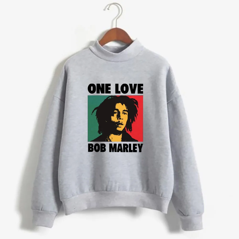 2021 Hip Hop Streetwear Harajuku Sweater Style Bob Marley Sweater Autumn Cotton Pullover
