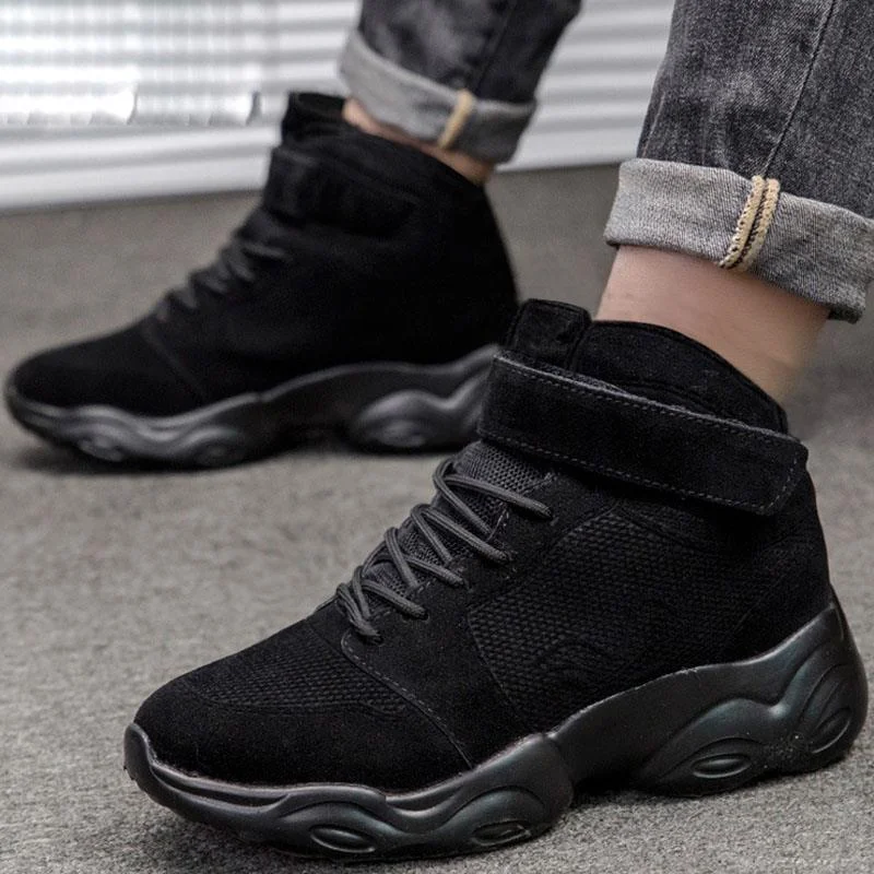 

Men Boots Winter Warm Boots Thick Bottom Men Casual Shoes Lace Up Boots For Men Outdoor Working Shoes Male Comfortable Sneakers