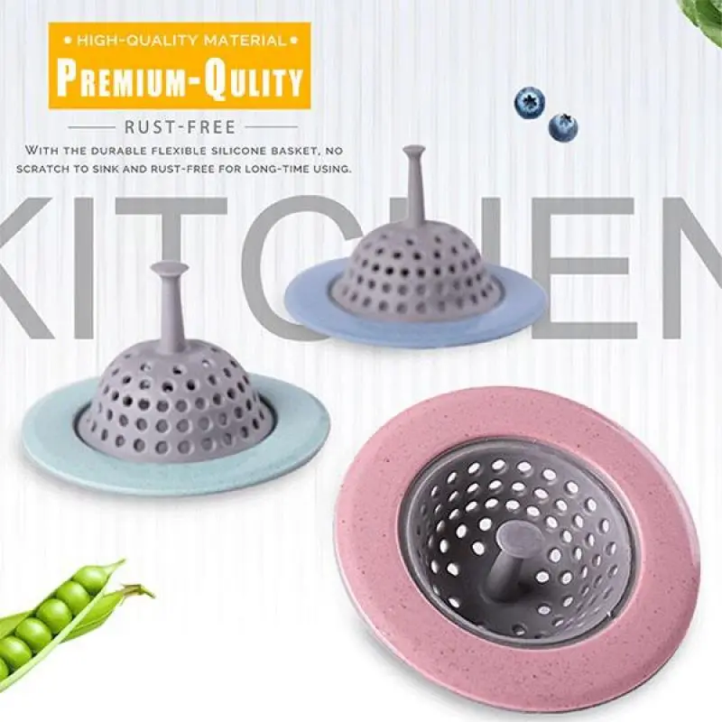 Стопор для отходов кухонной раковины противоблокирующий коврик слива пола