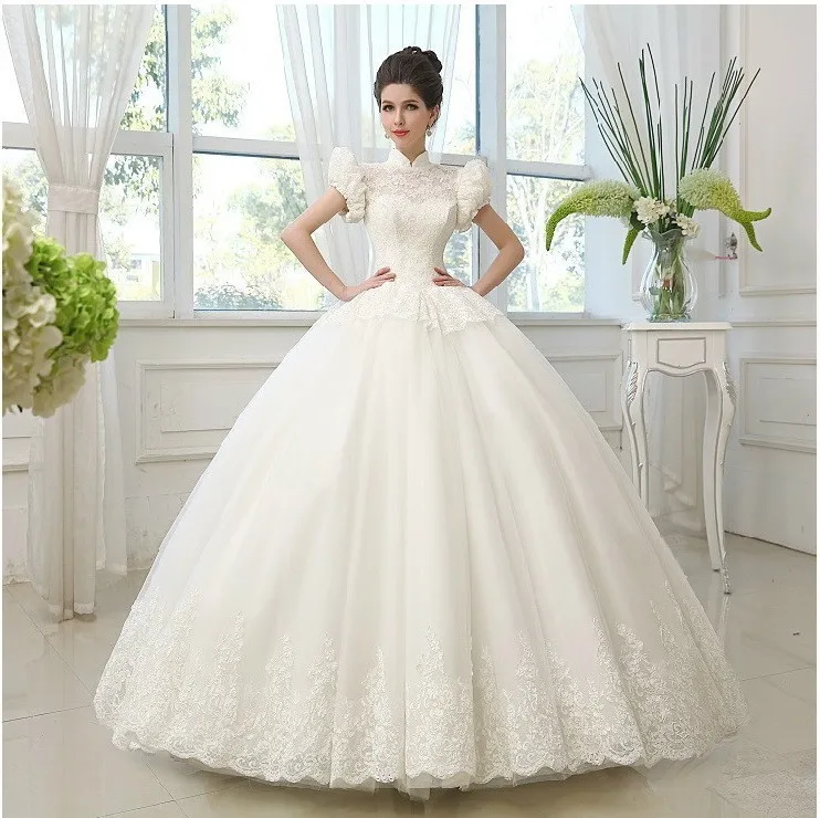 

Sleeves Muslim Princess Palace Vestido De Noiva robe de mariee Online Shop China bridal gown 2018 mother of the bride dresses