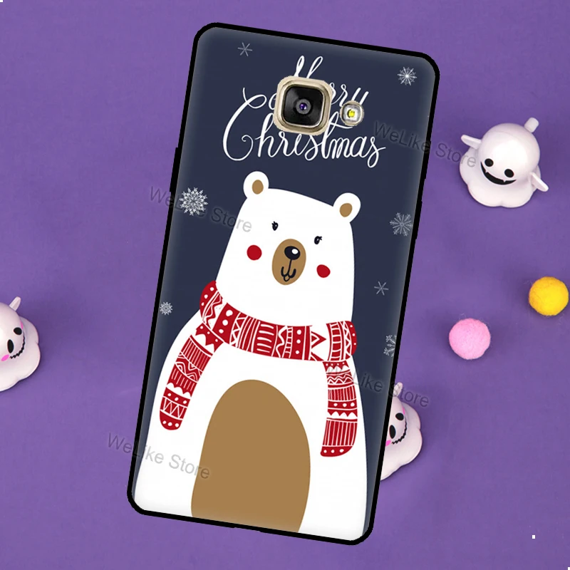Чехол с надписью Merry Christmas для Samsung J5 J3 J7 2017 J1 A3 A5 2016 J4 J6 A6 A8 Plus A7 A9 J8 2018 задняя крышка |