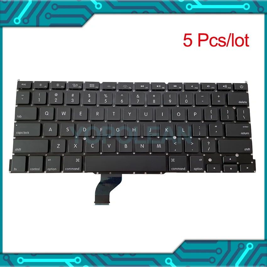 5 шт./лот новая английская клавиатура A1502 для Macbook Pro Retina 13 дюймов a1502 2013 2014 2015 года |