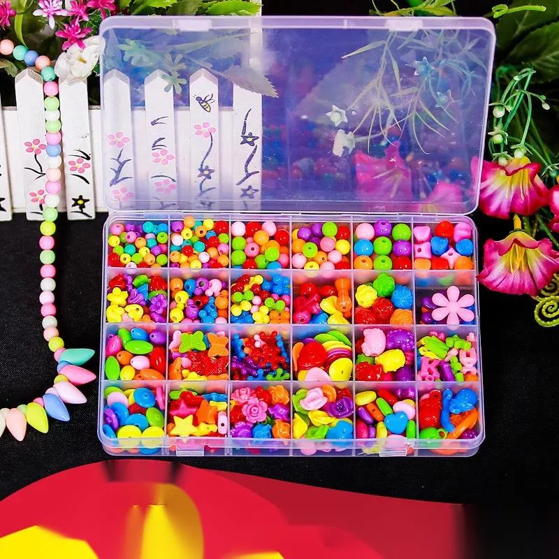 Красочные DIY игрушки браслет для девочек изготовления ювелирных изделий Набор