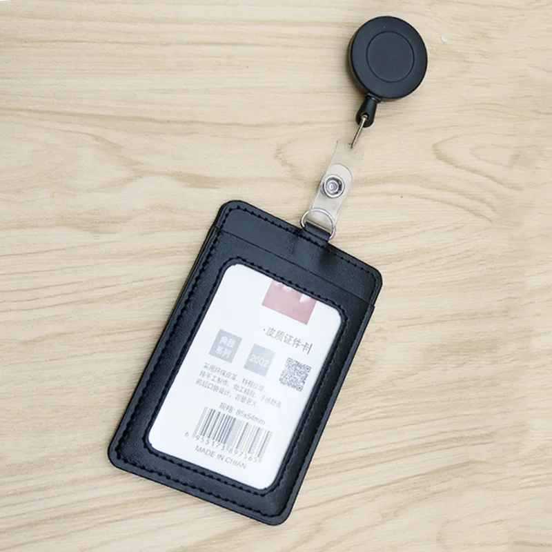 Кожа сотрудников персонала учителя магазин менеджер работы держатель для карт