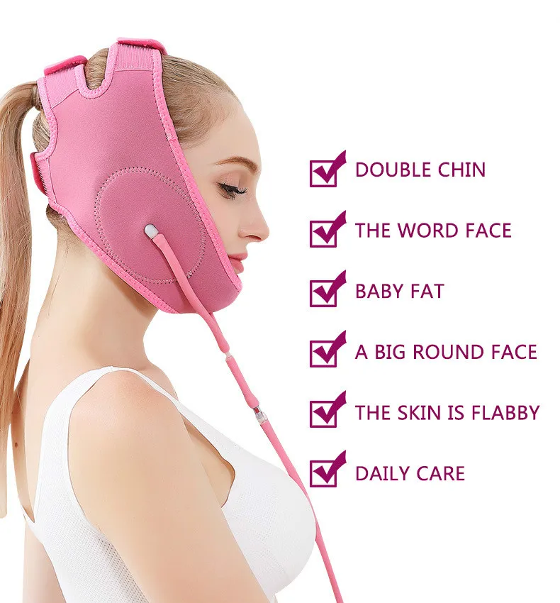 Новый газовый подзаряжающий инструмент для подтяжки лица Тонкая Повязка пояс