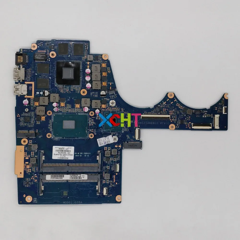 

856678-601 856678-001 960M/4GB w i7-6700HQ CPU DAG35AMB8E0 for HP Notebook 15-bc 15-AX Series 15T-BC000 15T-AX000 PC Motherboard